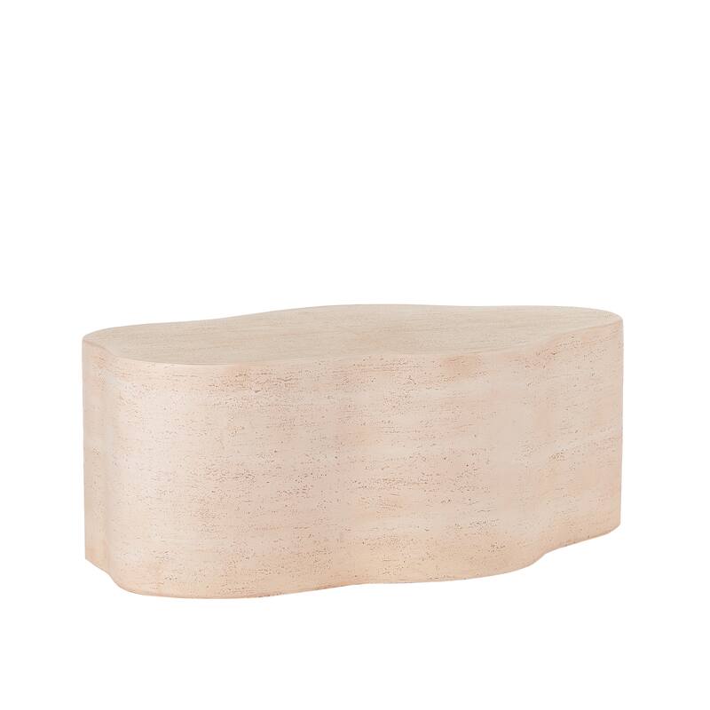 Christopher Knight Home - Modern Indoor & Outdoor Coffee Table with Cloud-Shaped Design