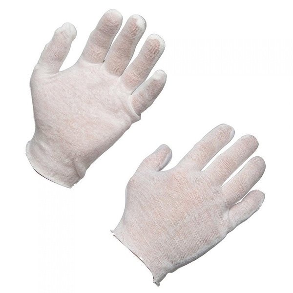 AMMEX CIG Cotton Inspection Work Gloves (Case of 12 pairs)