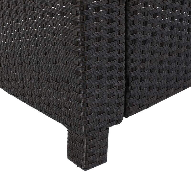 Puerta Outdoor Club Chairs with Water Resistant Cushions (Set of 4) by Christopher Knight Home