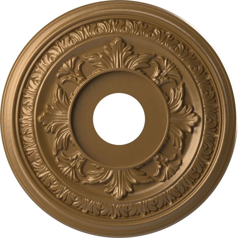 3 1/2" Inside Diameter - Baltimore Thermoformed PVC Ceiling Medallion