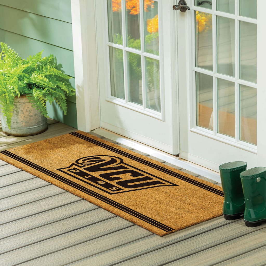 Virginia Commonwealth University Monochrome Indoor/Outdoor Coir Door Mat