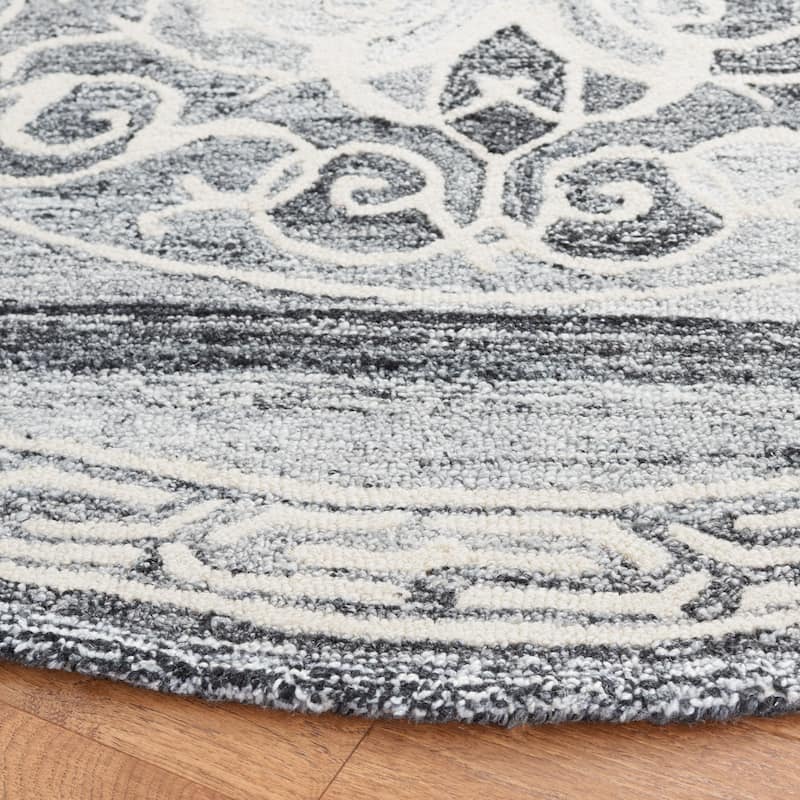 SAFAVIEH Handmade Metro Tietje Medallion Wool Rug