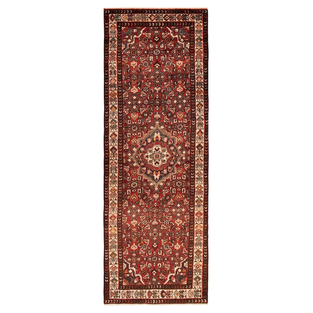 Andelz Red Rug 3'5" x 10'4" - 3'5 x 10'4