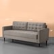 Priage by ZINUS Stone Grey Upholstered Sofa - Bed Bath & Beyond - 21469930