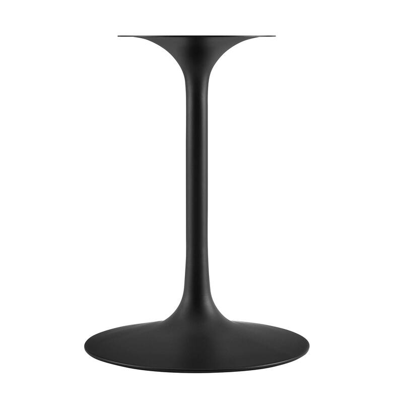 Lippa 36" Round Artificial Travertine Dining Table