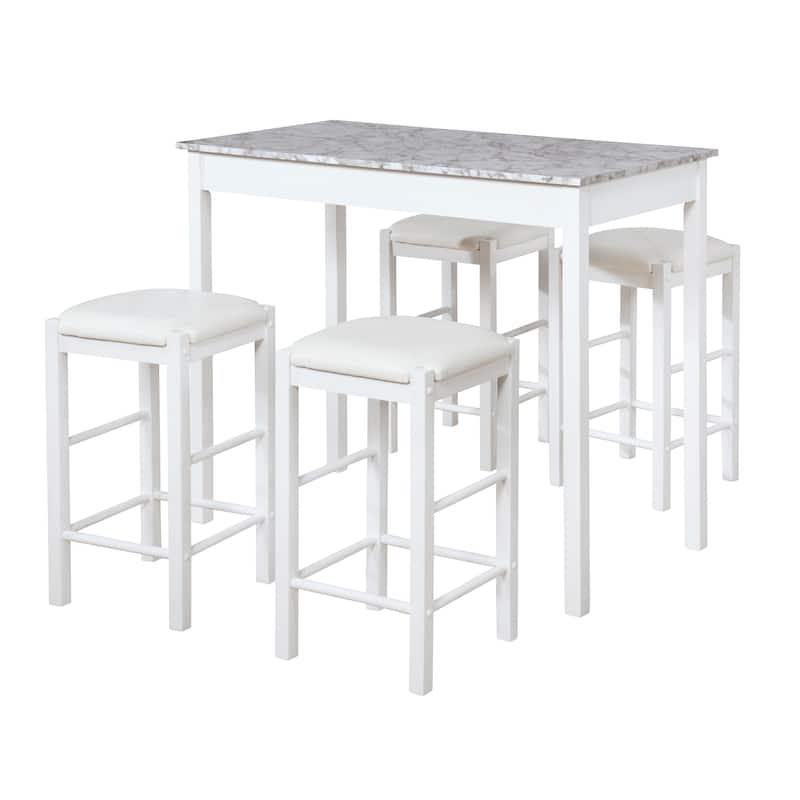 Linon Speakeasy 5-Piece Tavern Dining Set