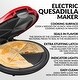 Taco Tuesday TTEQM10RD Deluxe 6-Wedge Electric Quesadilla Maker with ...