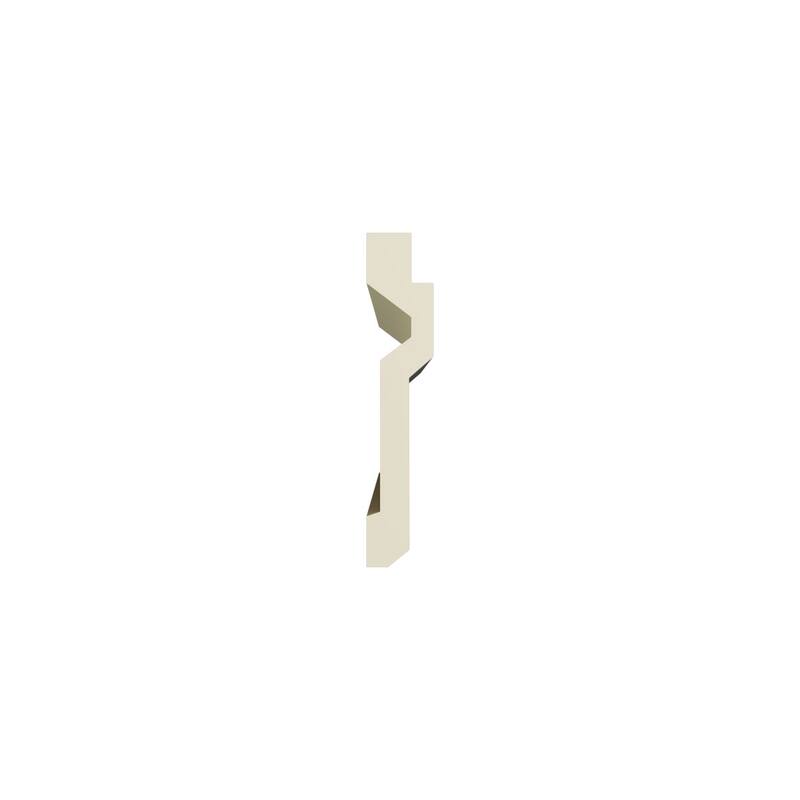 3/4"H x 4"P x 96"L Bailey Crown Moulding - 1-Pack