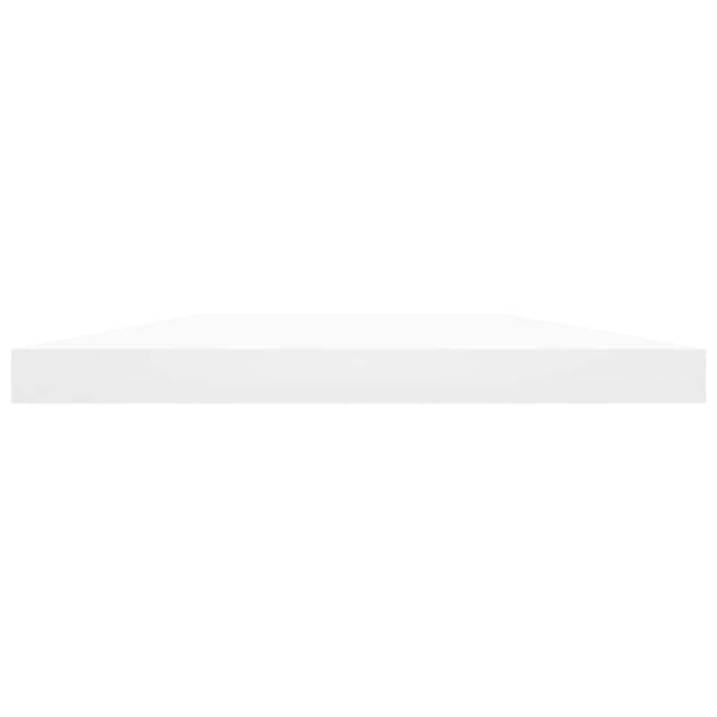 vidaXL Bookshelf Boards 4 pcs White 23.6"x3.9"x0.6" Chipboard