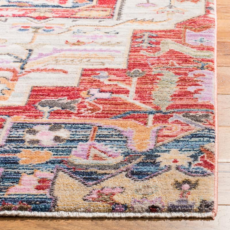 SAFAVIEH Nirvana Luz Modern Oriental Polyester Rug