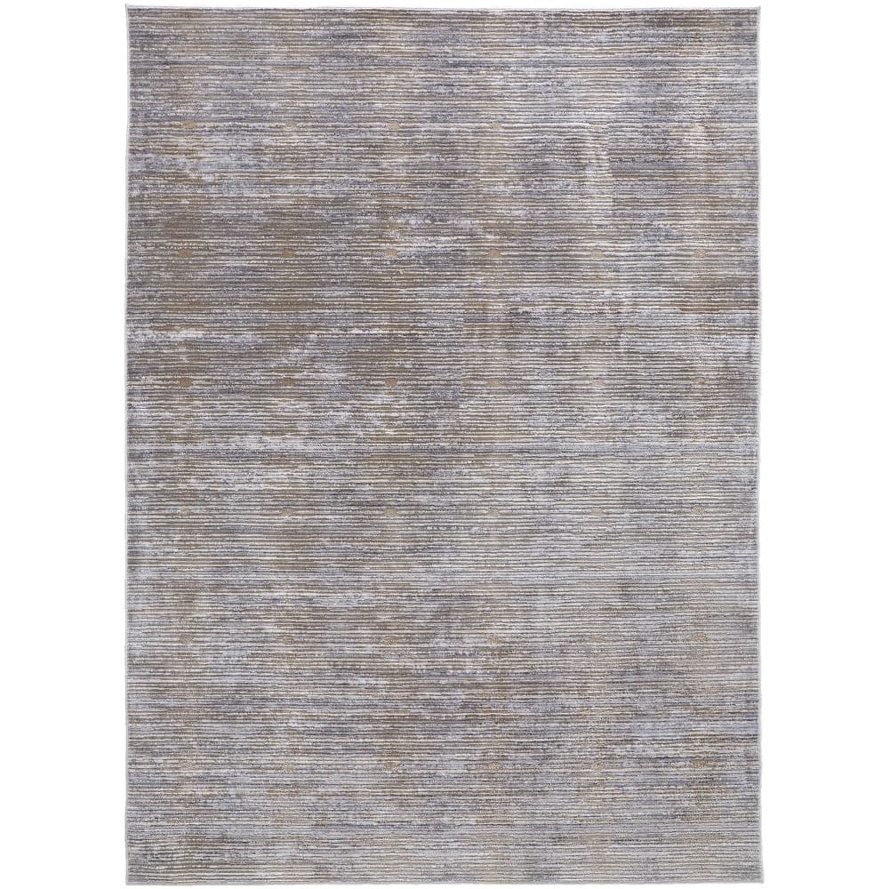 Grand Bazaar Corben Machine Made Distressed Transitional Area Rug