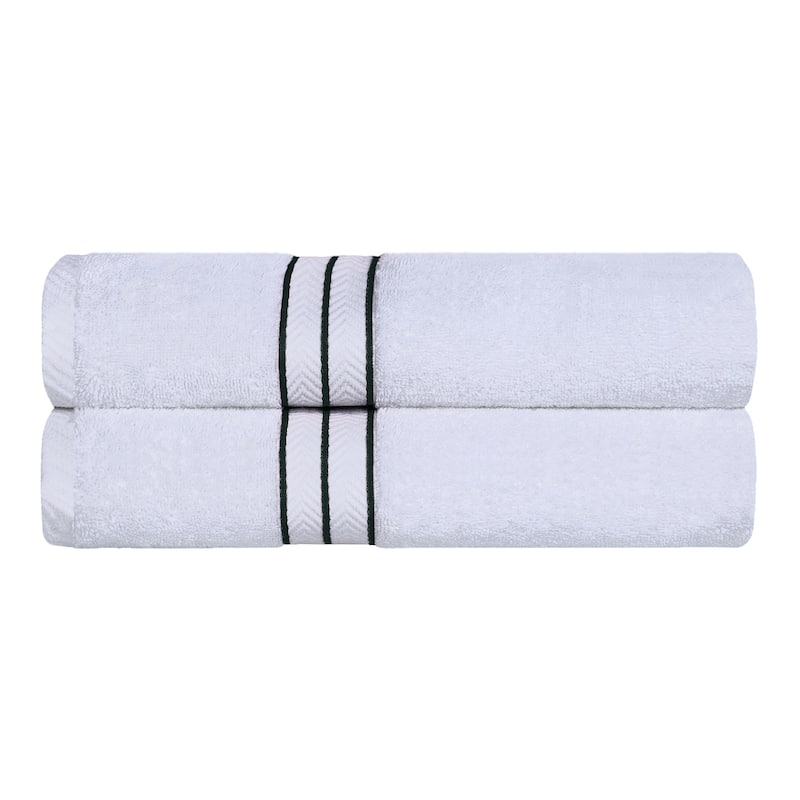 Turkish Cotton Heavyweight Bath Towel Set of 2 by Superior