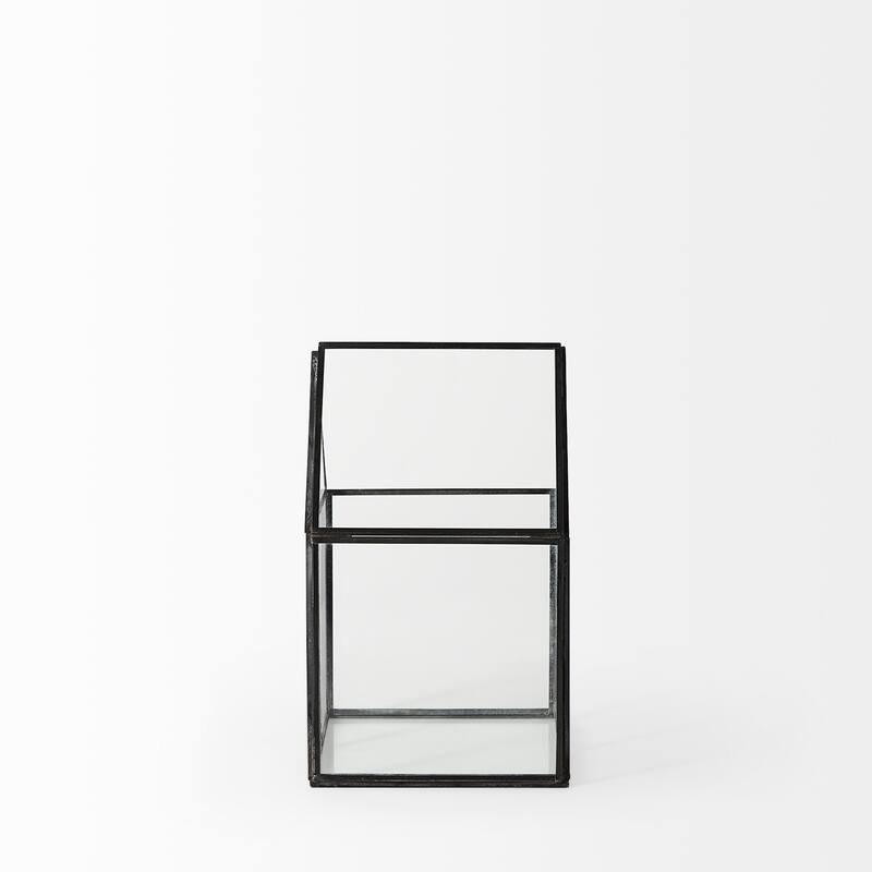 Sikes (Small) 6L x 6W x 10H Glass Terrarium