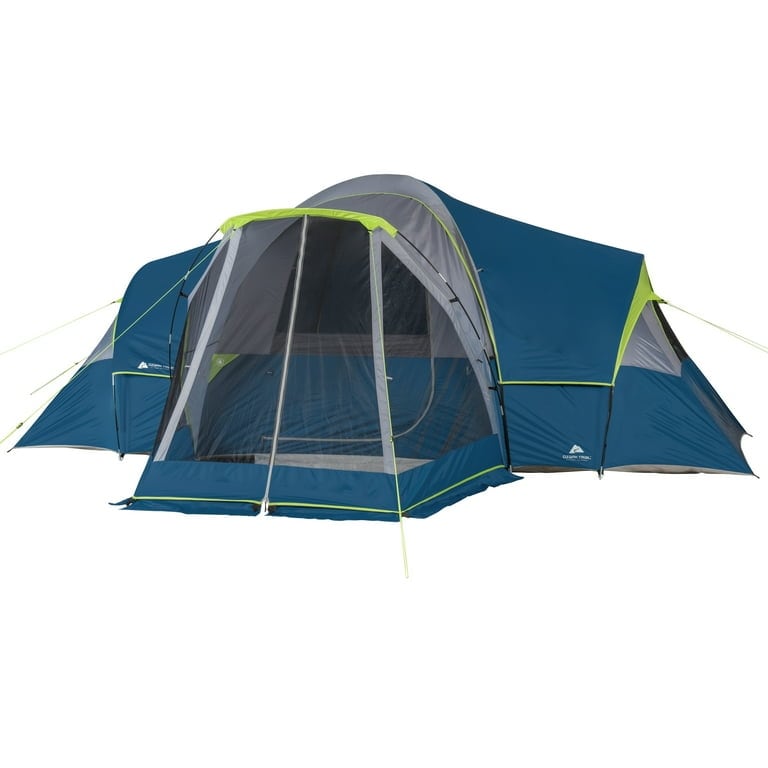 10 Person Family Camping Tent with 3 Rooms and Screen Porch Bed Bath Beyond 38154139