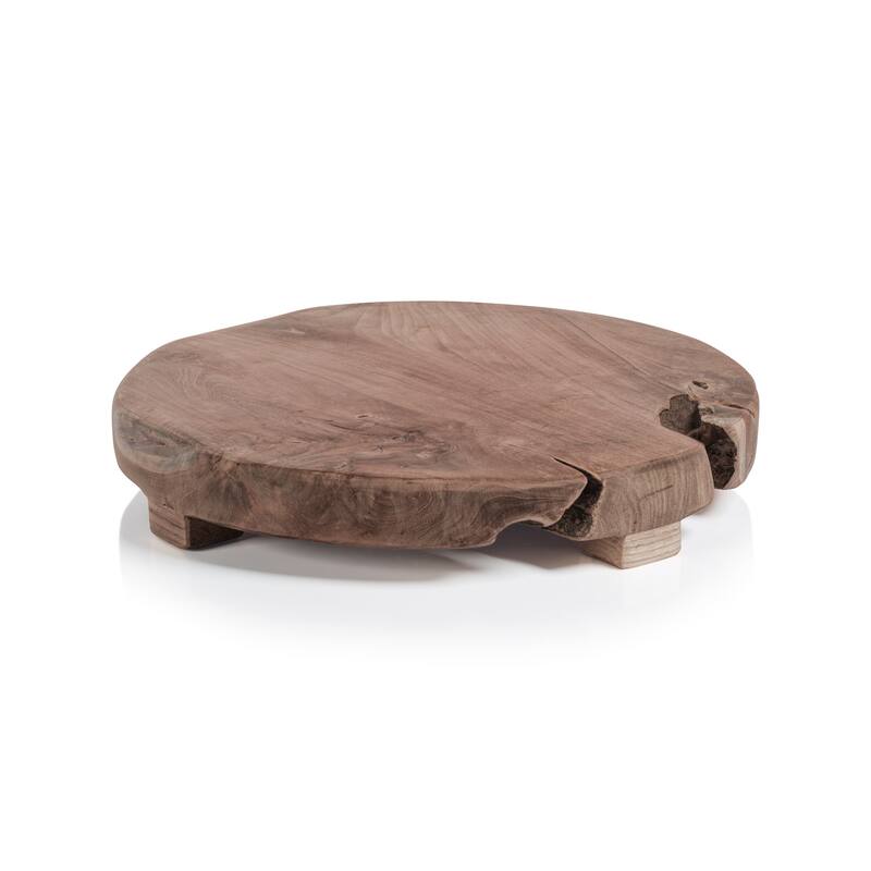 Potenza Teak Charcuterie Footed Board - Extra Large