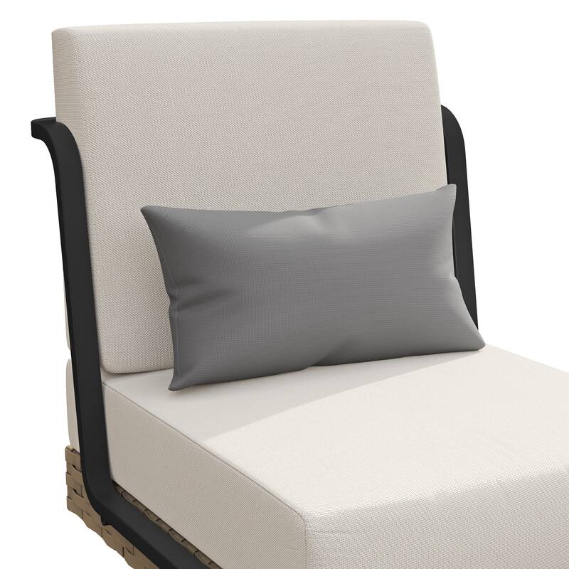 Corvus Akrotiri Outdoor Wicker Club Chair Set (Set of 2) with Olefin Cushions