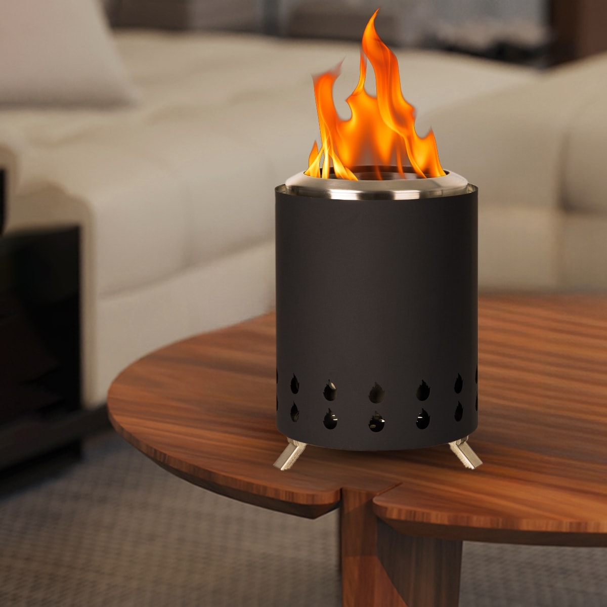 Tabletop Fire Solo Smokeless Fire Pit Amazon Solo Stove Mesa, Inch