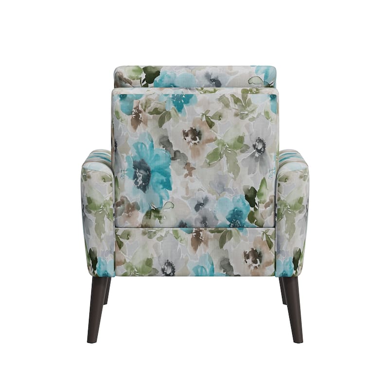 Allyson Mid-Century Modern Small Space Accent Armchair