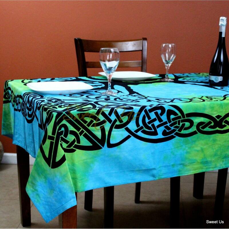 Celtic Tree of Life Tablecloth Square