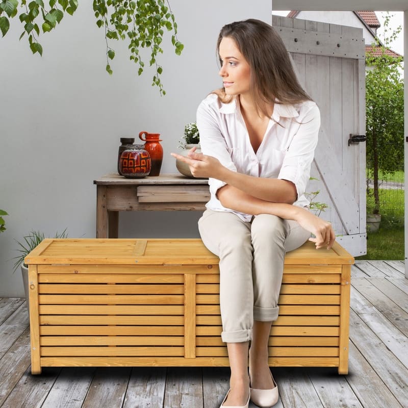 41 gal. Wood Deck Box