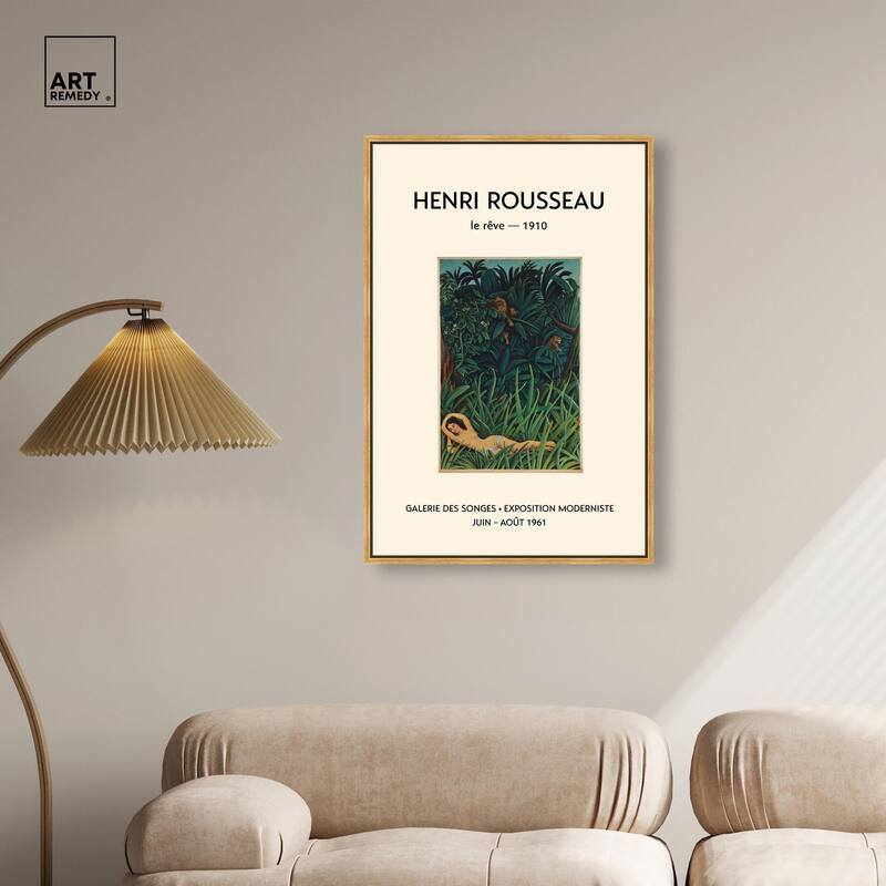 Dream in the Jungle Canvas by Art Remedy