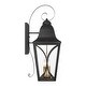 preview thumbnail 4 of 6, The Great Outdoors 73359 Cardigan 4 Light 30" Tall Outdoor Wall Sconce