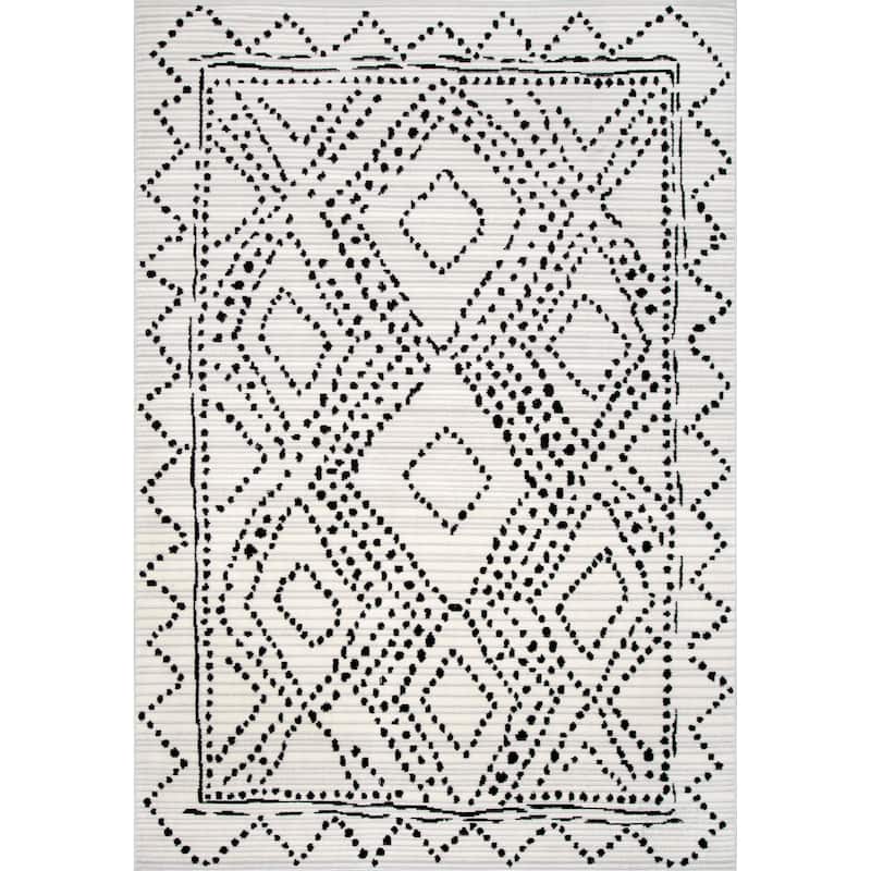 Nuloom Mila Moroccan Diamond Trellis Area Rug