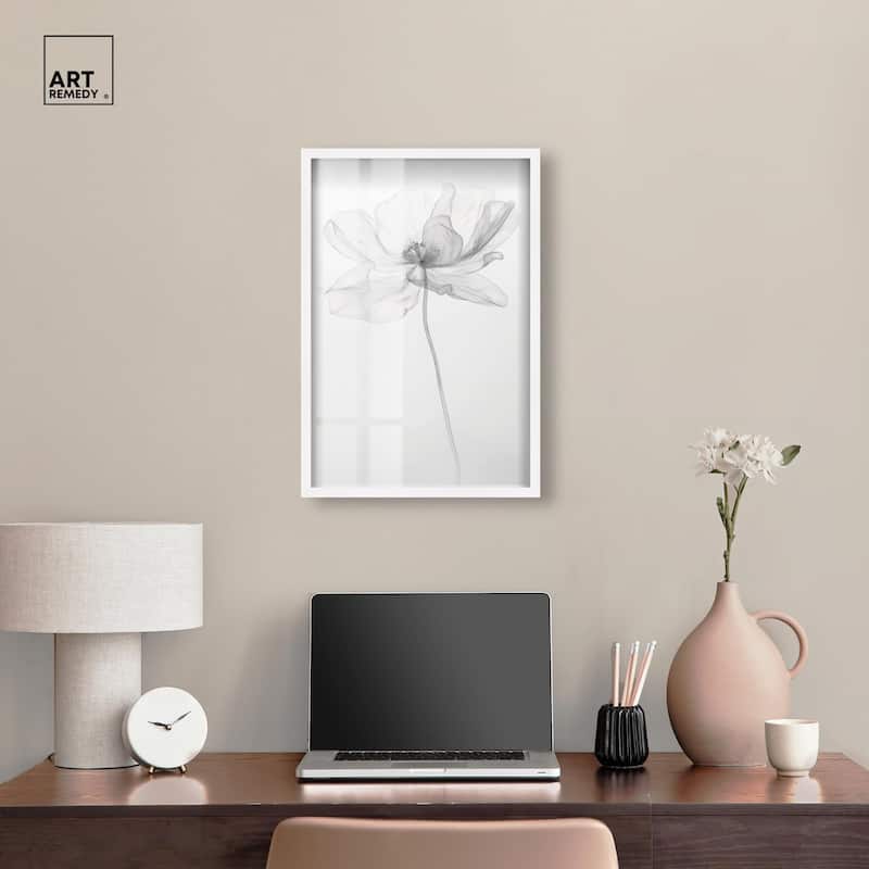 Fragile Beauty I Shadowbox by Art Remedy