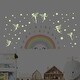 preview thumbnail 2 of 7, Walplus Colorful Rainbow Magic Fairy Glow in the Dark Wall Sticker DIY