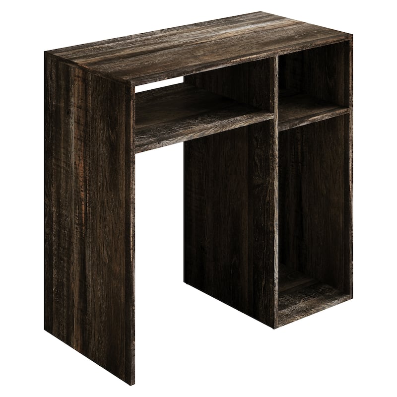 CraftPorch Classic Writing Table with Shelf Cabinet