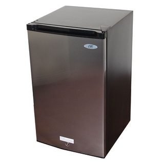 3.0 cu.ft. Upright Freezer in Stainless Steel, Energy Star - Bed Bath ...