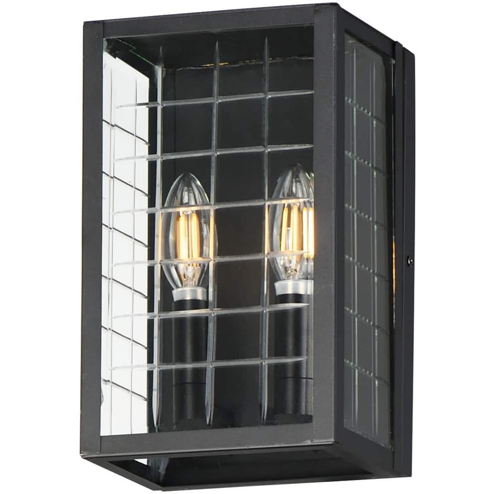 Maxim 30691CL Magnus 2 Light 11" Tall Outdoor Wall Sconce