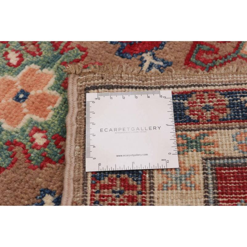 ECARPETGALLERY Hand-knotted Uzbek Ghazni Brown Wool Rug - 5'2 x 6'9