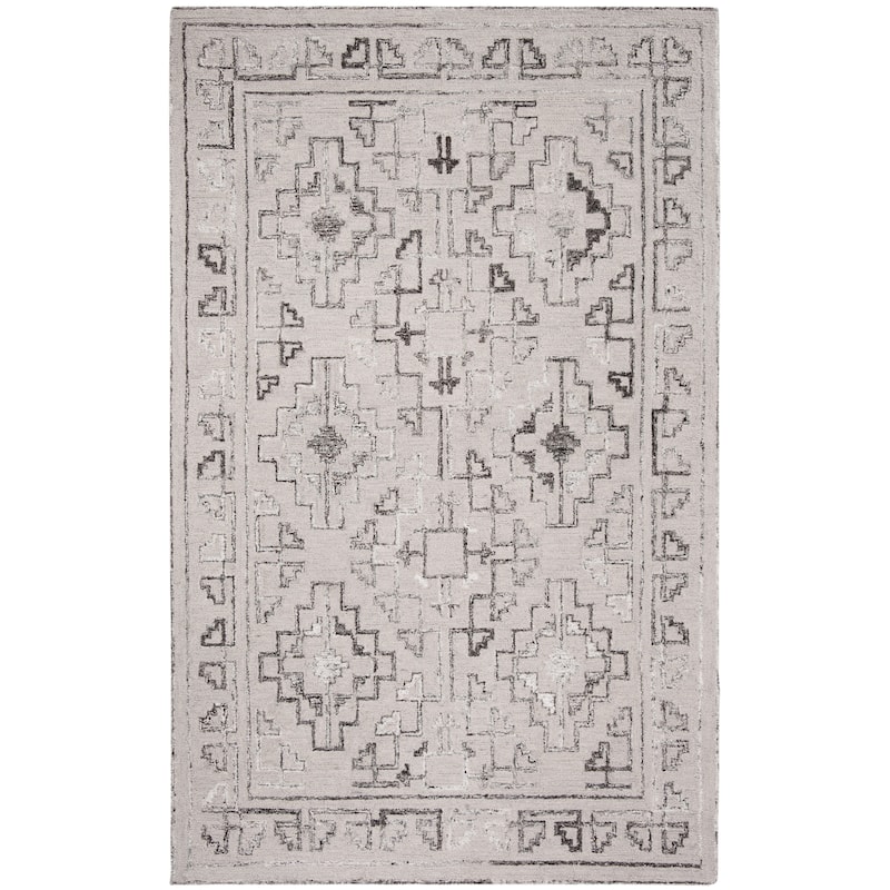 SAFAVIEH Handmade Abstract Siska Modern Wool Rug