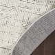 preview thumbnail 17 of 31, Nourison Emily Indoor only Ivory Grey Abstract Area Rug
