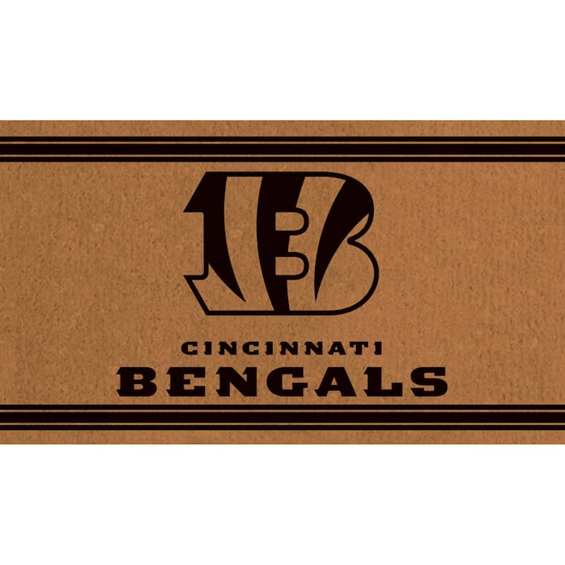 Cincinnati Bengals PVC Door Mat