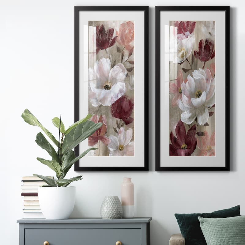 Transient Garden Reds I-Premium Gallery Framed Print - Ready to Hang