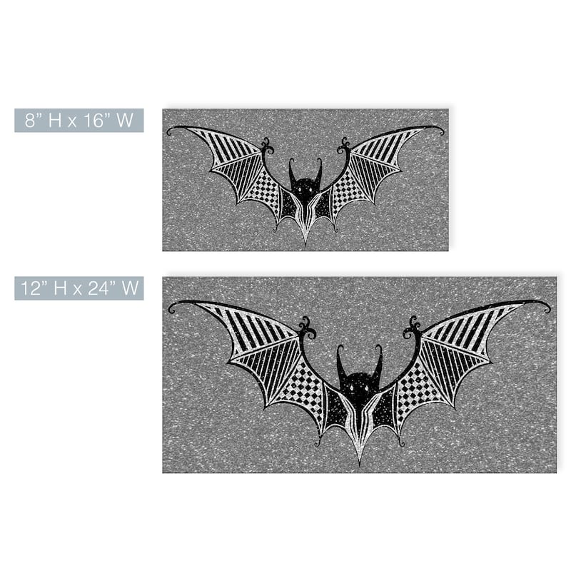 ChiChi Décor 'Glamoween Bat II' Halloween Canvas Wall Art