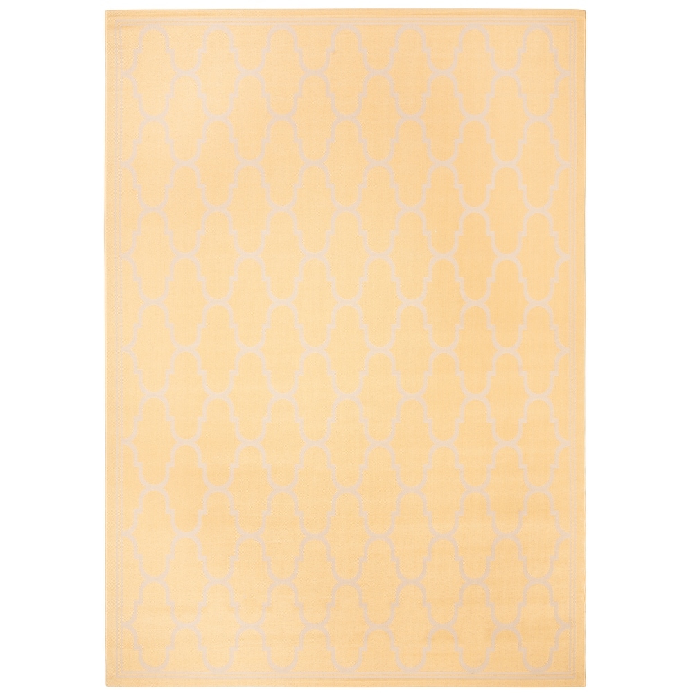 SAFAVIEH Courtyard Sufia Waterproof Trellis Backyard Patio Rug
