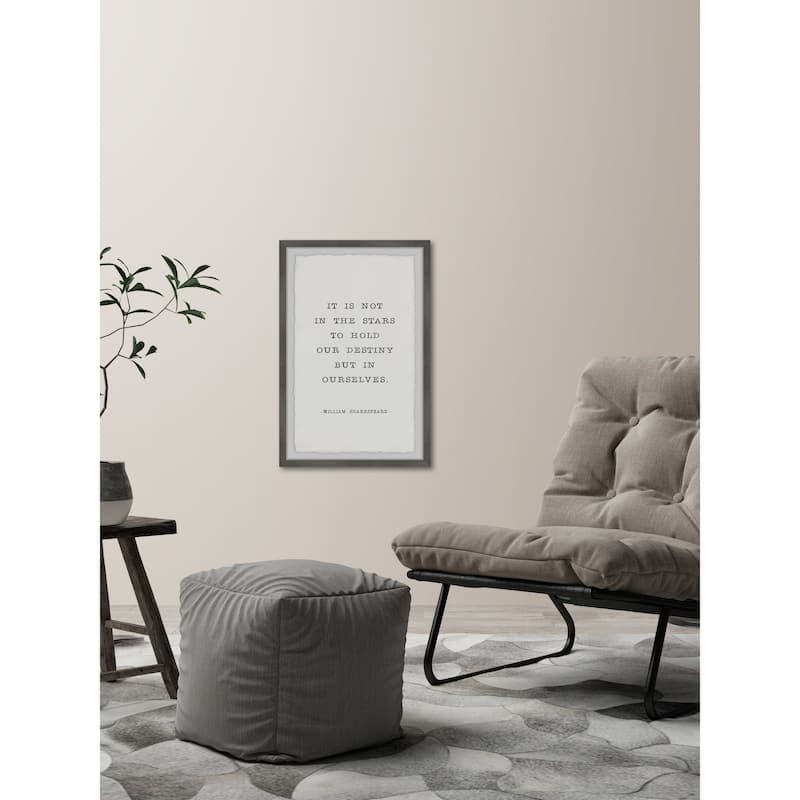 Retro Revival Painting Print - Stars Framed Art - 20x30 Inch Wall Decor