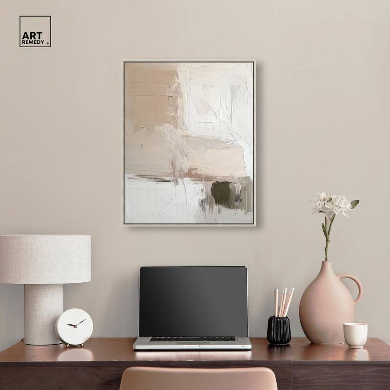 Gentle Strokes of Nature I Canvas by Art Remedy