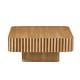 preview thumbnail 20 of 18, Modern Handcraft Drum Square Wooden Coffee Table