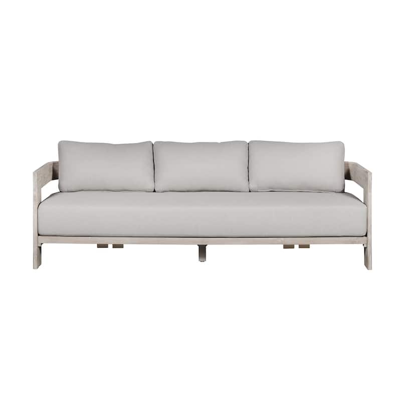 Paradiso Teak Wood Sofa Natural Look