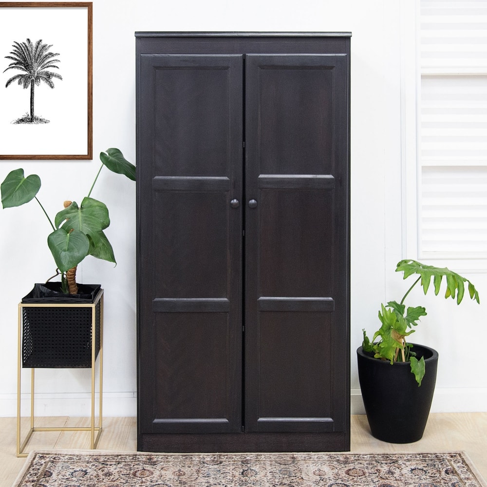 Concepts in Wood Storage Cabinet, 60 inch with 4 Shelve