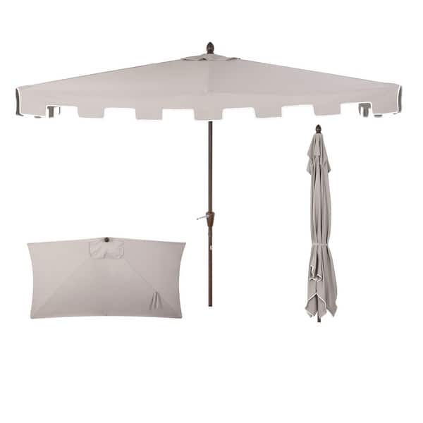 half wall patio umbrella uv resistant Umbrellas 8.2FT,Outdoor Half Patio Rectangular Patio Umbrella Outdoor Umbrella For Table Sun Brella Umbrella 48.2 Ft,Height Adjustable,For Backyard Poolside Garden(Black) : Patio, Lawn & Garden it also features a push Half Wall Commercial Patio Umbrella