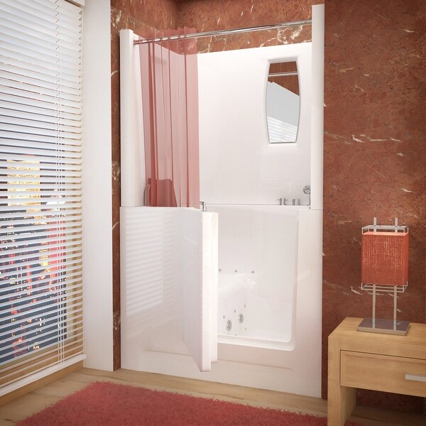 Shop Avano AV2747RD Walk-In Tubs 47-1/4" Acrylic Air ...