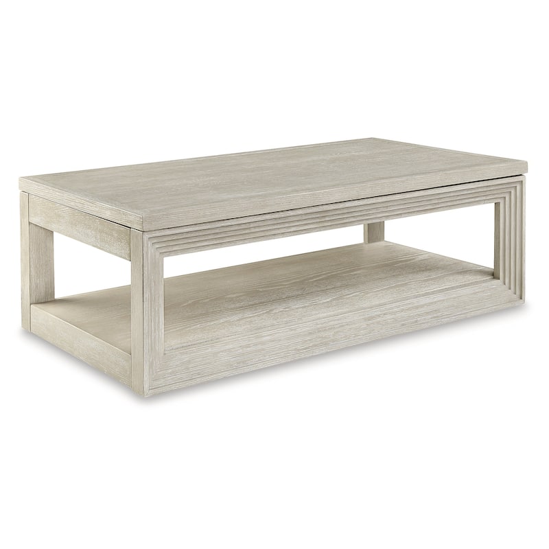 Signature Design by Ashley Marxhart Brown Lift-Top Coffee Table - 54" W x 28" D x 18.13" H