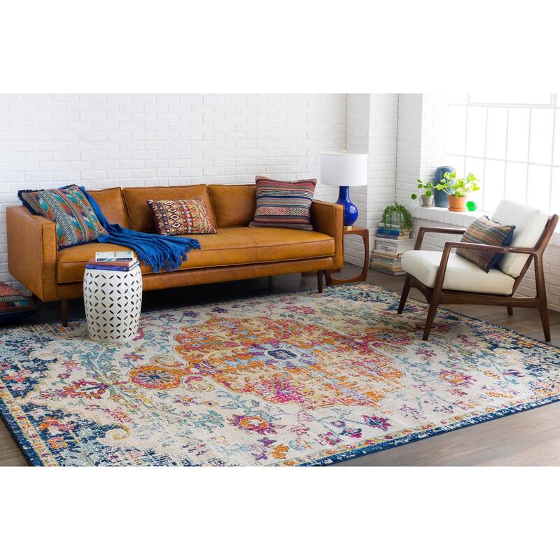 Artistic Weavers Caressa Vintage Boho Area Rug - 9'3" x 12'6"/Surplus - Multi