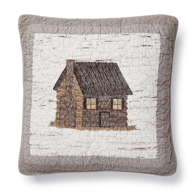 Donna Sharp Birch Forest Cabin Decorative Pillow