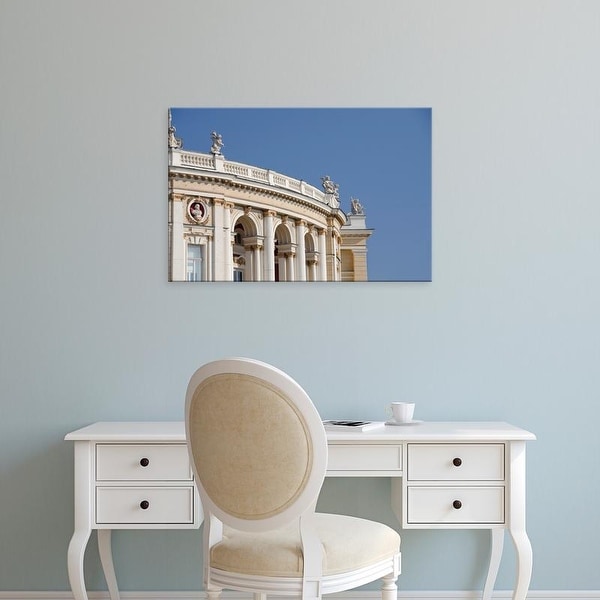 Easy Art Prints Cindy Miller Hopkins's 'Historic Odessa Opera House & Theater' Premium Canvas Art